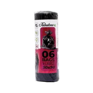 Fabulous Garbage Bags X Large 30×50 6 Sheets